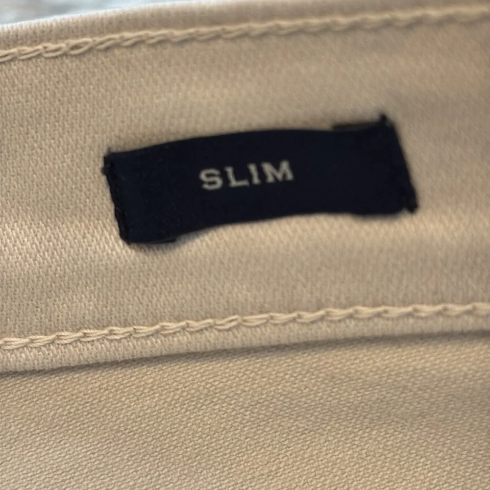 J.Crew Flex Slim Jeans Off White Stretch Denim 33x32 NWT Men’s